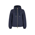 Herno Blaue Polyamid-Jacke in voller Länge