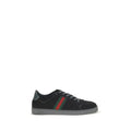 Gucci Schwarze Stoff-Sneaker