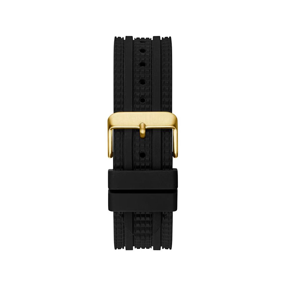 Guess Schwarze synthetische Kleid-Uhr