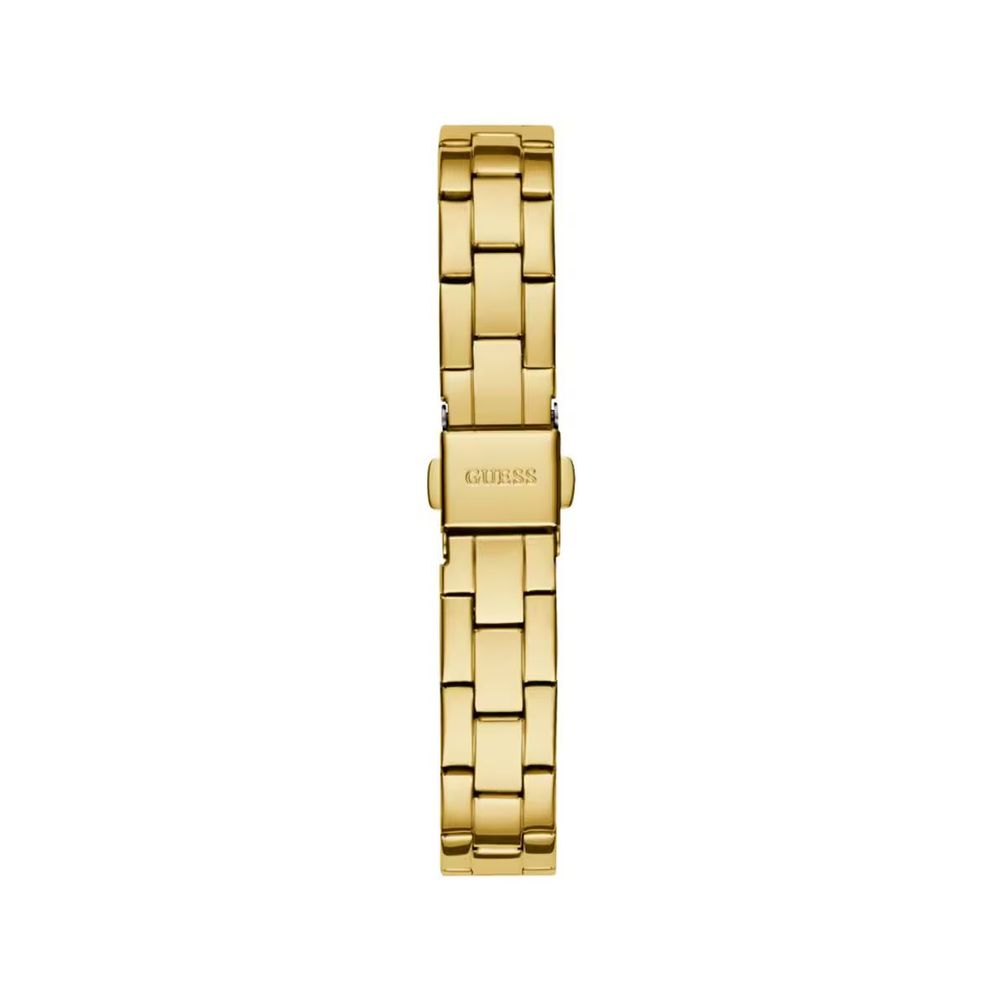 Guess Goldfarbene Edelstahl-Dresswatch