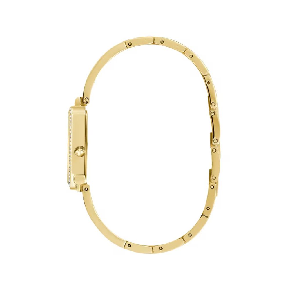 Guess Goldfarbene Edelstahl-Dresswatch