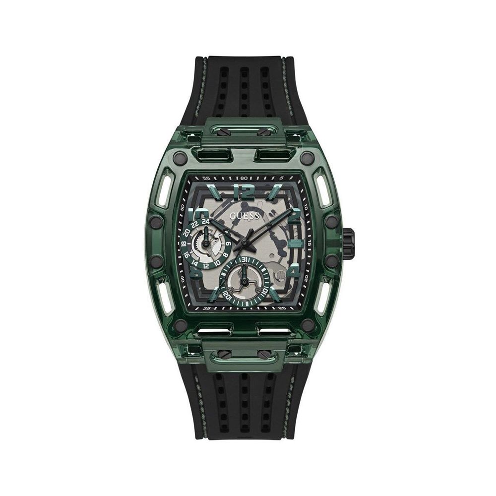 Guess Schwarze synthetische Sportuhr