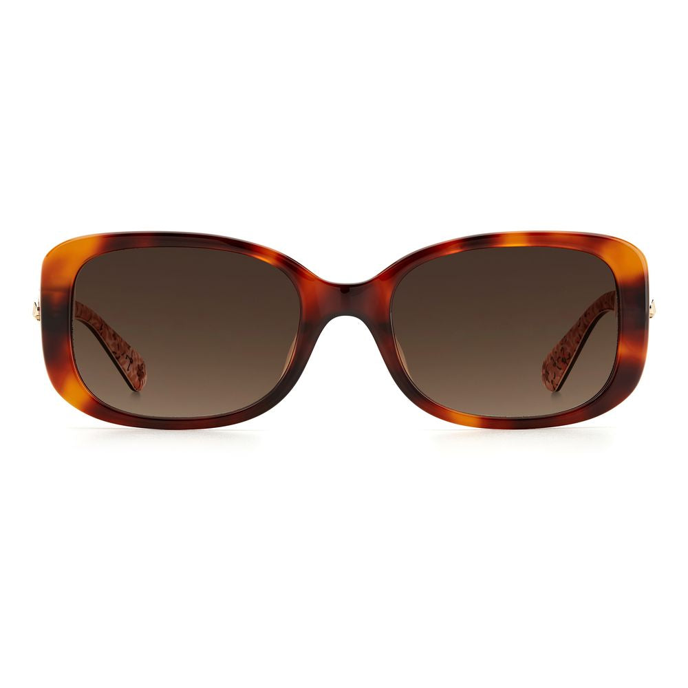 Kate Spade Braune Sonnenbrille aus Acetat