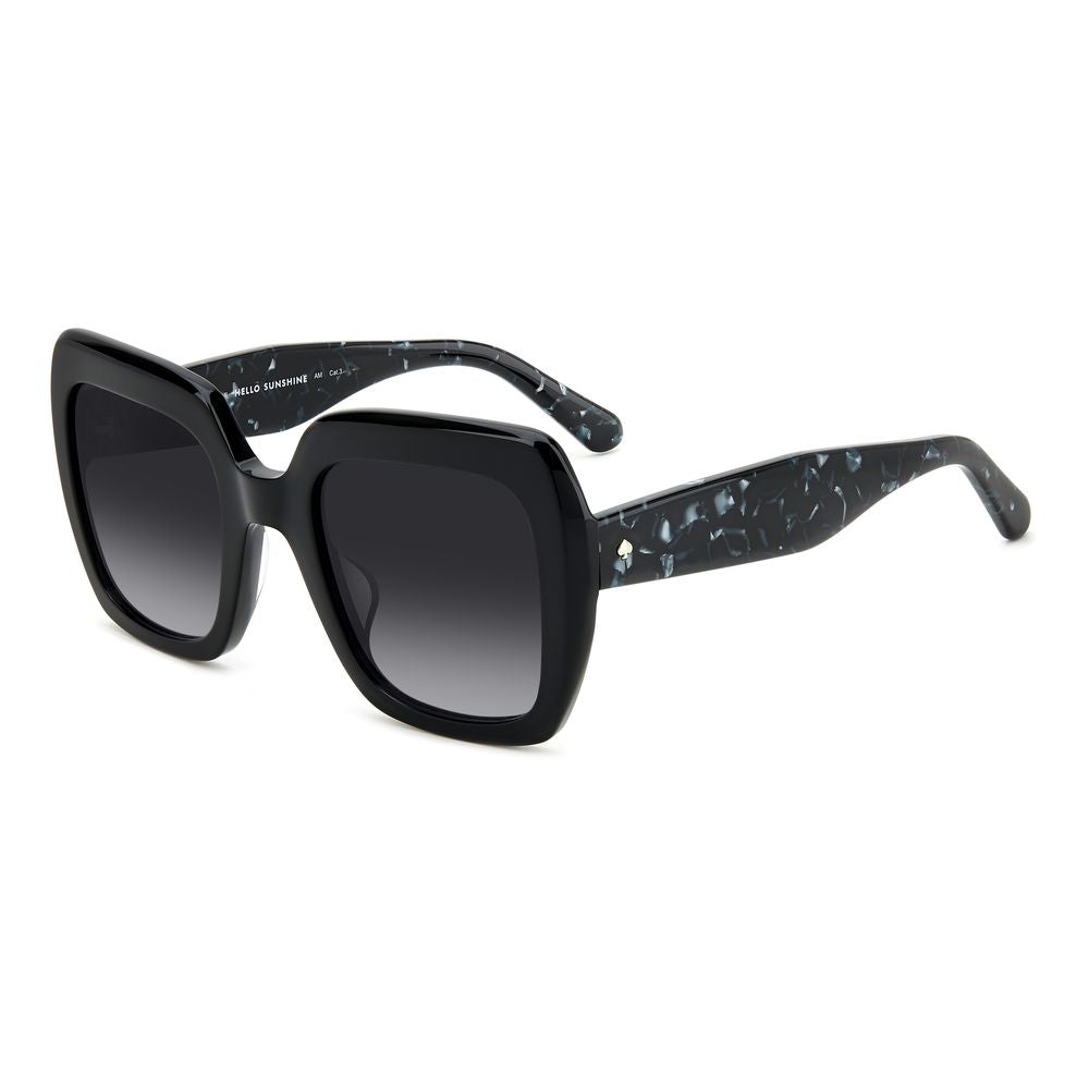 Kate Spade Schwarze Sonnenbrille aus Acetat