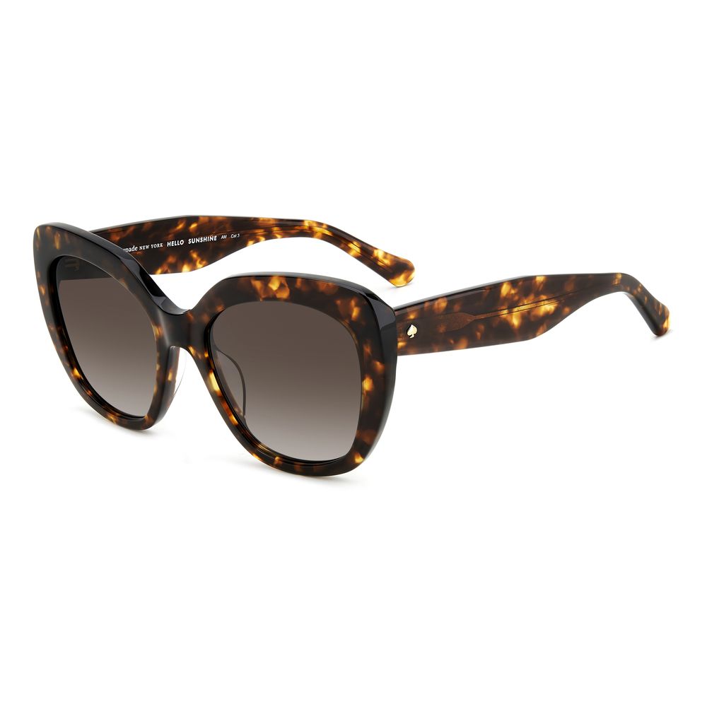 Kate Spade Braune Sonnenbrille aus Acetat