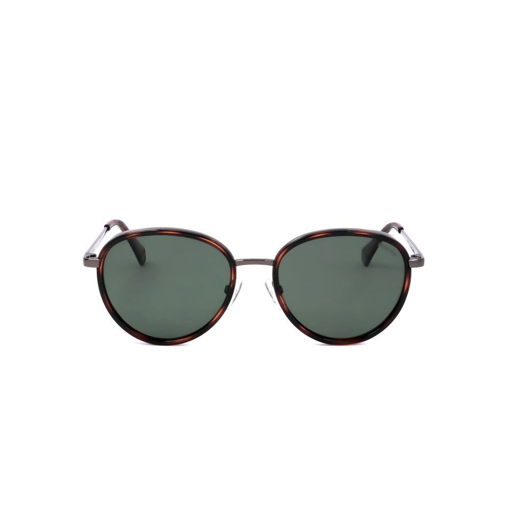 Polaroid Braune Sonnenbrille aus Metall