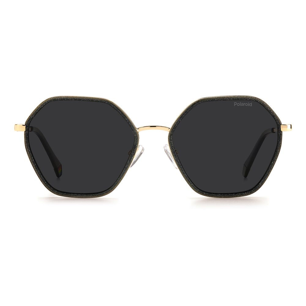 Polaroid Graue Sonnenbrille aus Kunststoff