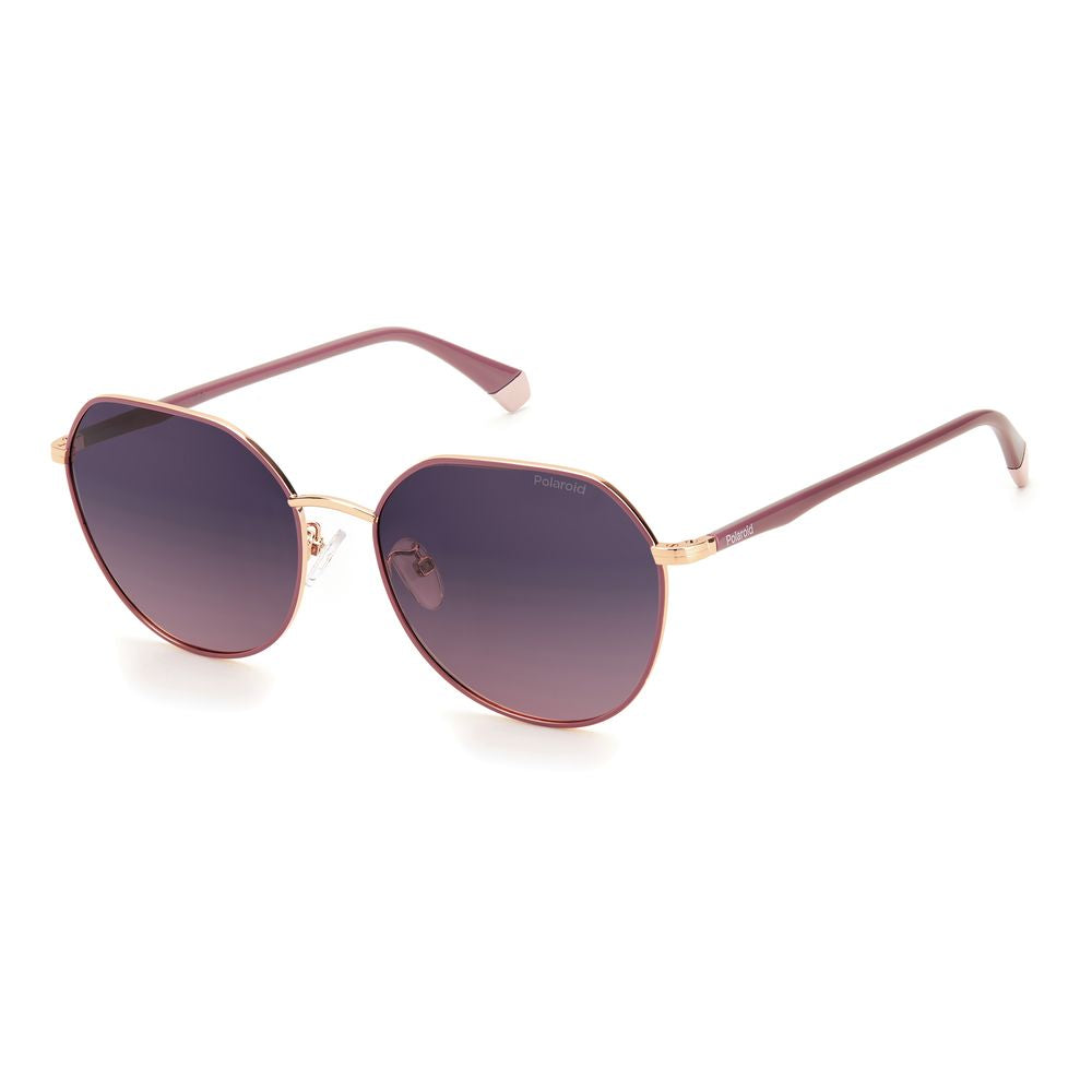 Polaroid Sonnenbrille aus Roségold-Metall