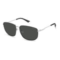 Polaroid Schwarze Sonnenbrille aus Metall