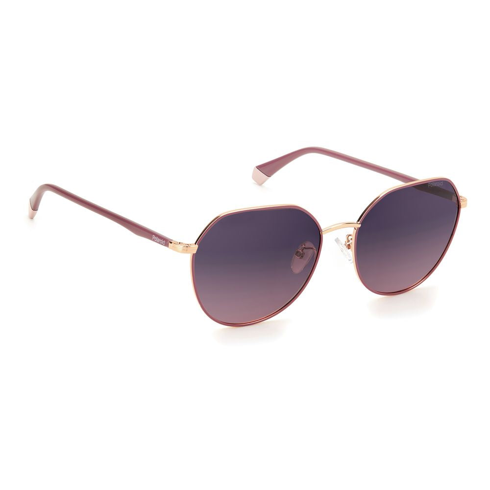 Polaroid Sonnenbrille aus Roségold-Metall