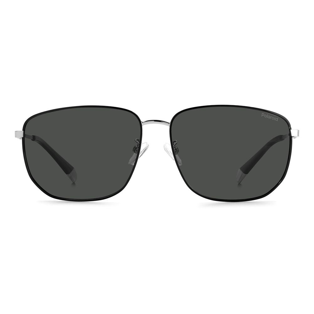 Polaroid Schwarze Sonnenbrille aus Metall