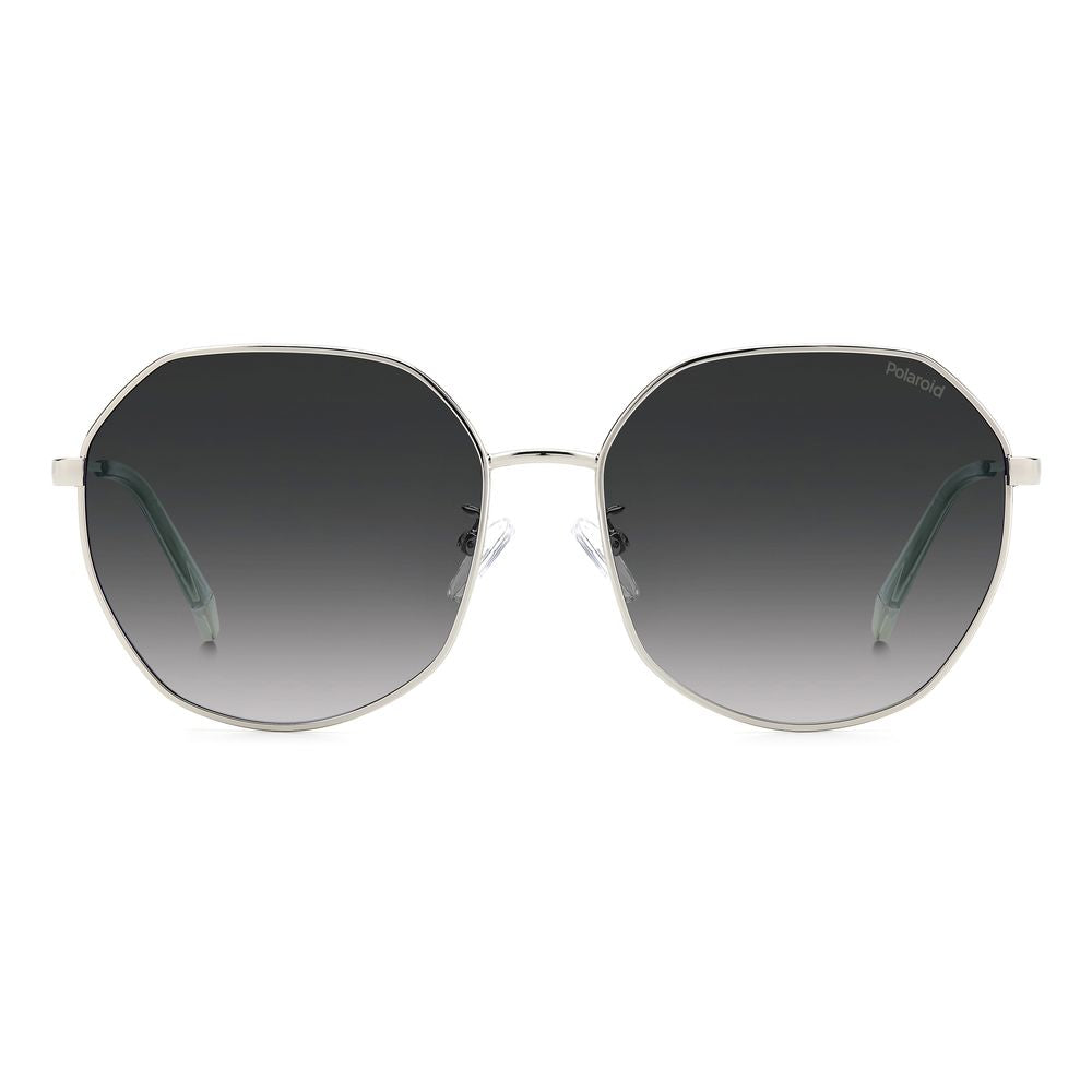 Polaroid Graue Sonnenbrille aus Metall