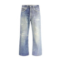 Our Legacy Blaue Baumwolljeans im Relaxed Fit