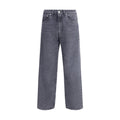 Our Legacy Schwarze Baumwolljeans im Relaxed Fit