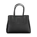 Calvin Klein Schwarze Damen-Handtasche aus Polyester