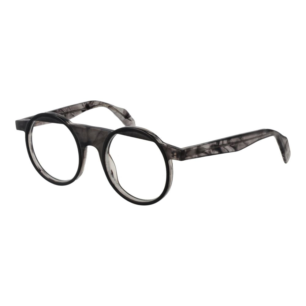 Yohji Yamamoto Graue Kunststoffbrille (Gestell)