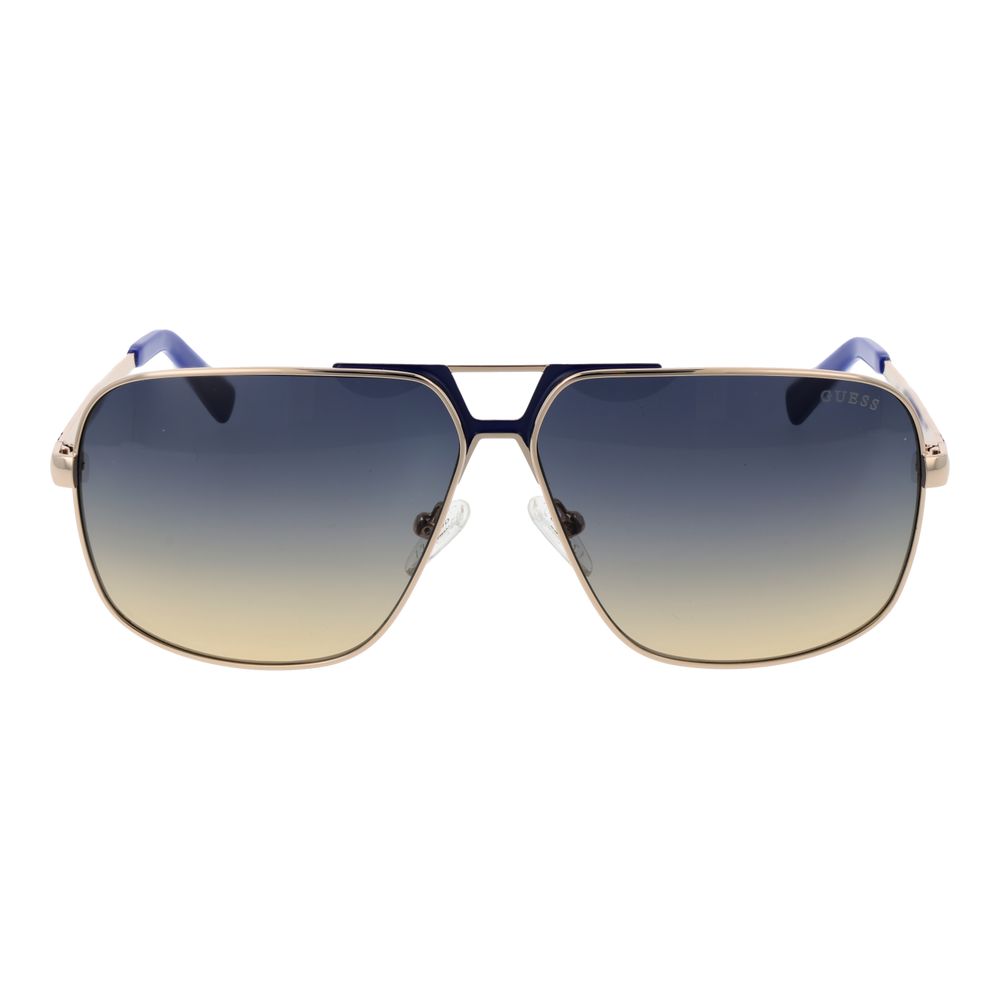 Guess Sonnenbrille aus silbernem Metall