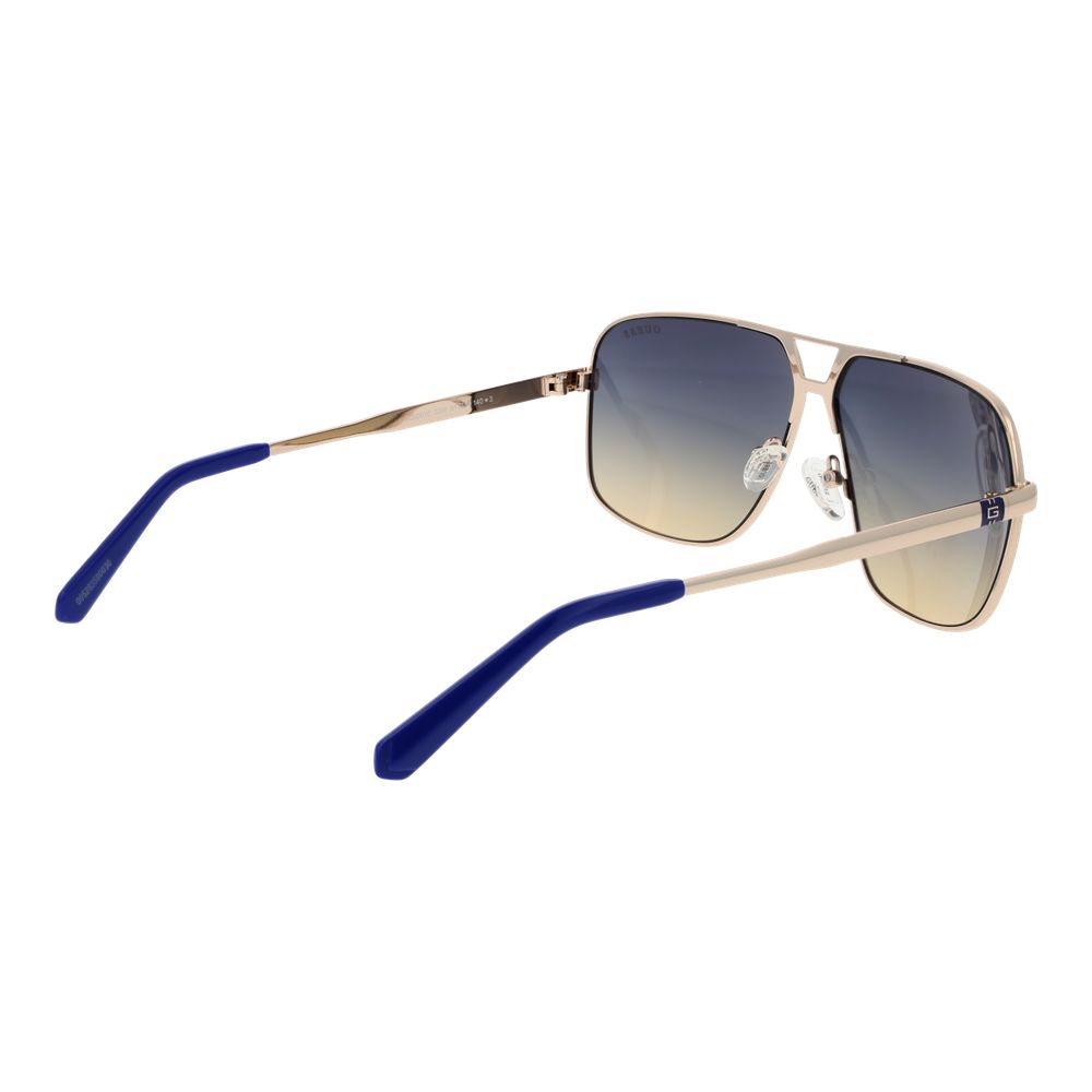 Guess Sonnenbrille aus silbernem Metall