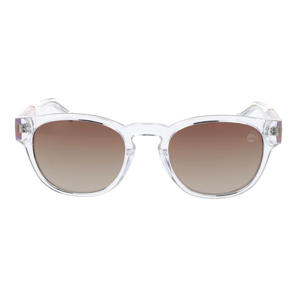 Timberland Transparente Sonnenbrille aus Edelstahl