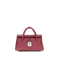 Zanellato Multicolor Calf Leather Bos Taurus Schultertasche