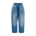 Balmain Blaue Baumwolljeans im Relaxed Fit