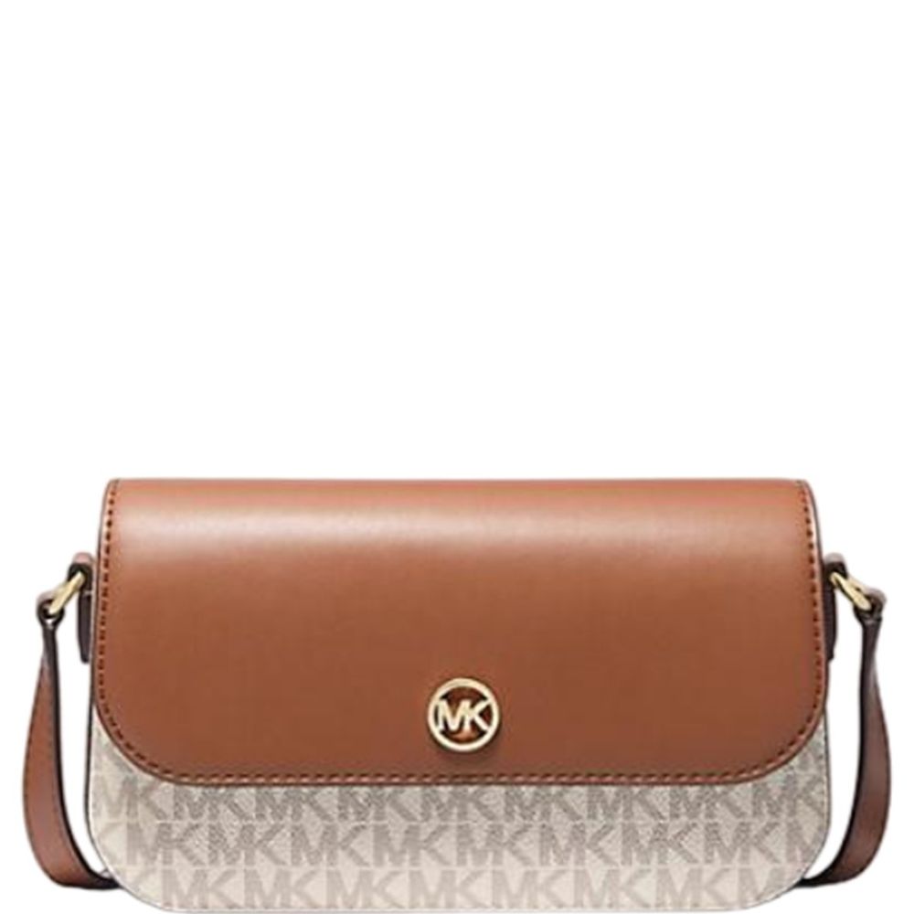 Michael Kors Beige Leder Crossbody Bag
