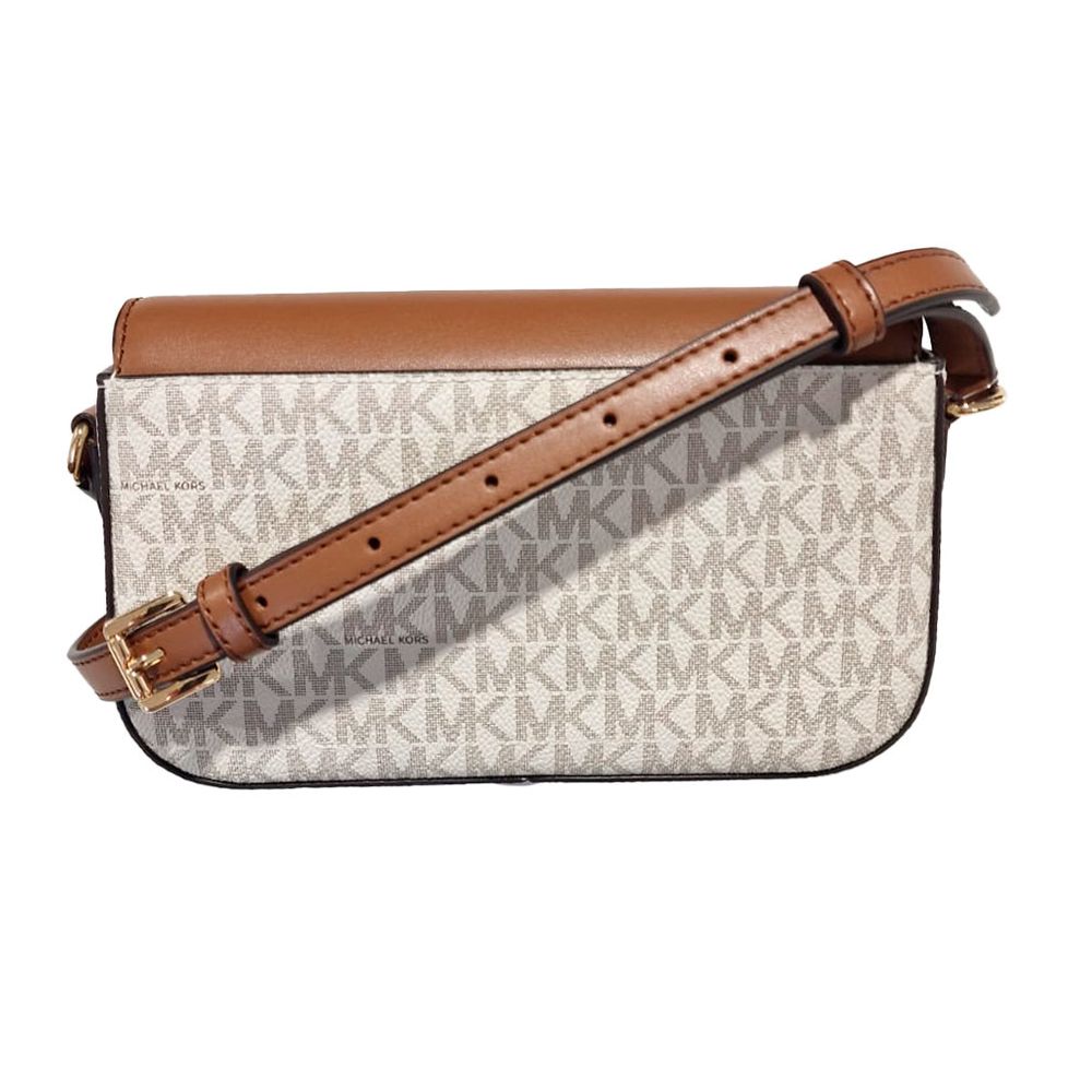 Michael Kors Beige Leder Crossbody Bag