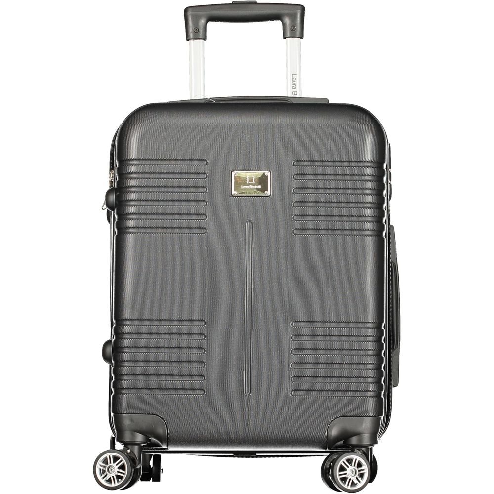 Laura Biagiotti Schwarzes Polyethylen Reisegepäck und Reisen