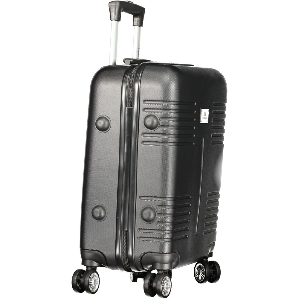 Laura Biagiotti Schwarzes Polyethylen Reisegepäck und Reisen