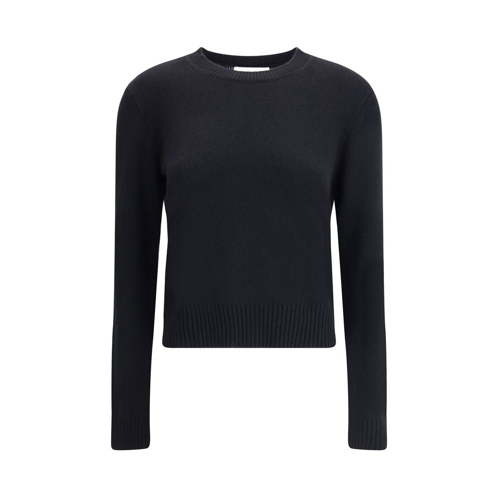 Lisa Yang Schwarzer Kaschmirpullover