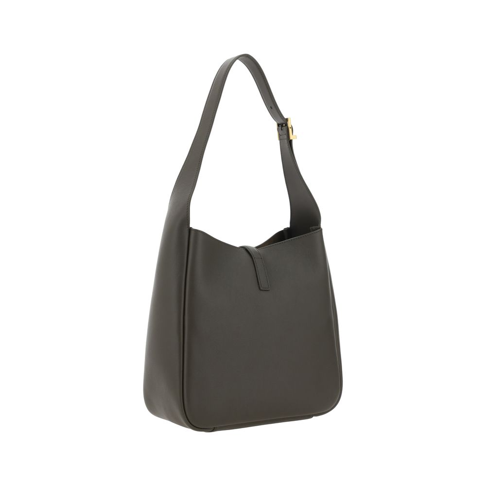 Saint Laurent Bicolor Calf Leather Bos Taurus Schultertasche