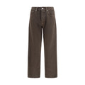 Sunflower Braune Baumwolljeans im Relaxed Fit