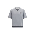 Brunello Cucinelli Grauer Baumwollpullover