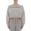 Moschino Grauer Baumwollpullover