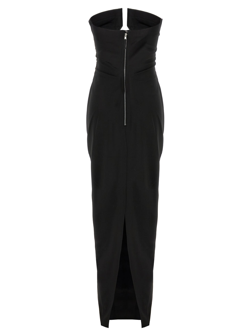 Rick Owens Langes Wollkleid in Schwarz