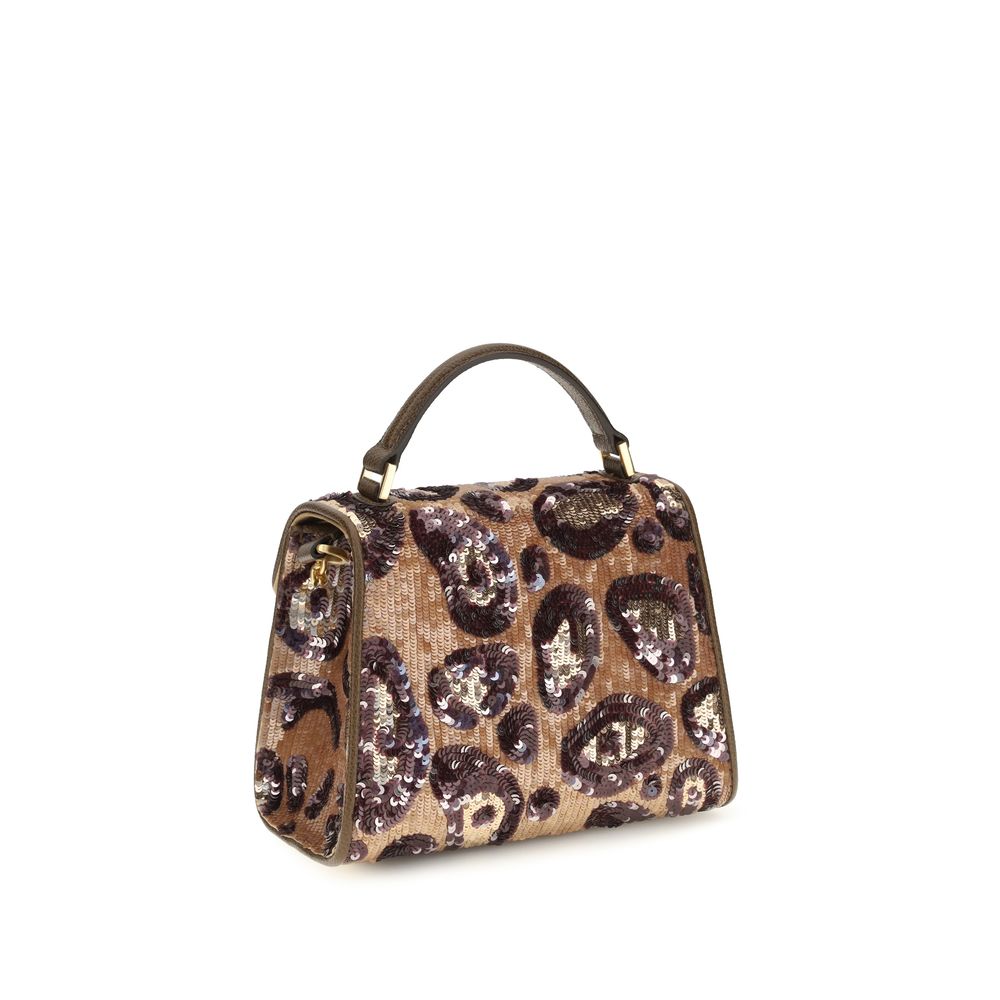 Valentino Garavani Schultertasche aus mehrfarbiger Seide