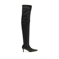 Proenza Schouler Schwarz Polyurethan Overknee-Stiefel