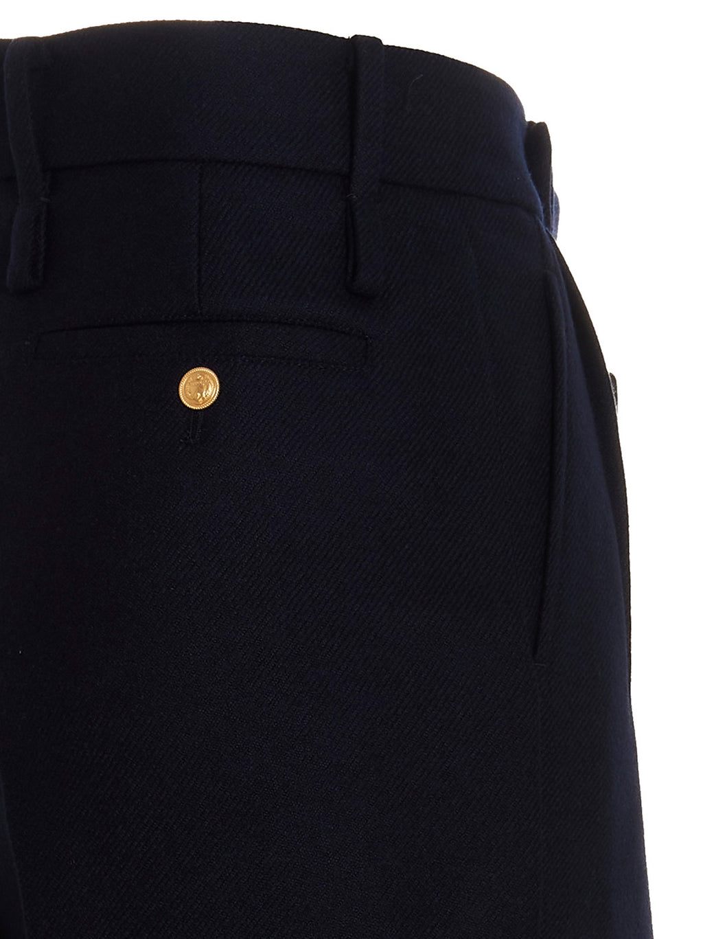 Gucci Blaue Kaschmir-Freizeithose