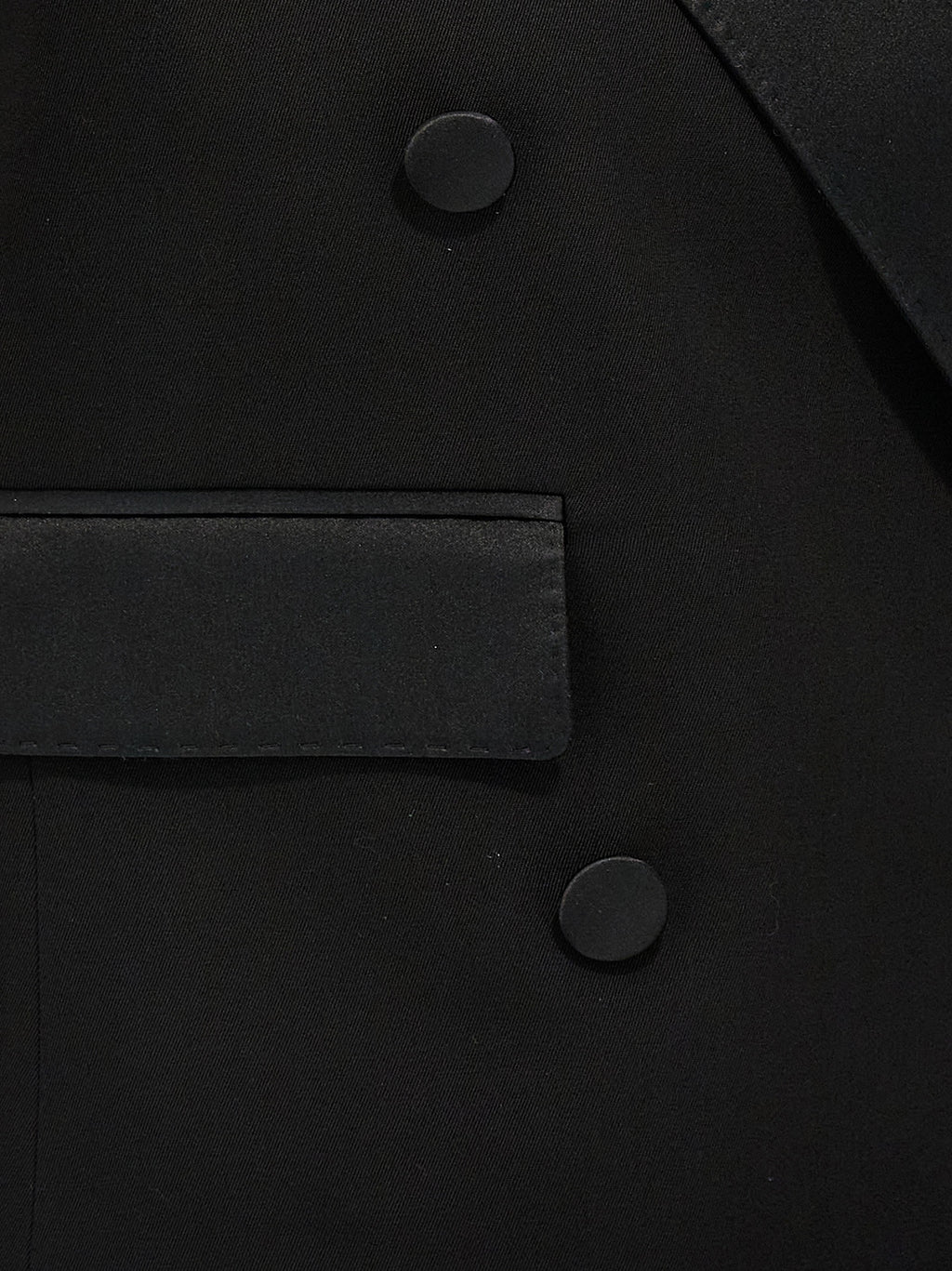 Dolce & Gabbana Schwarze ärmellose Seidenjacke