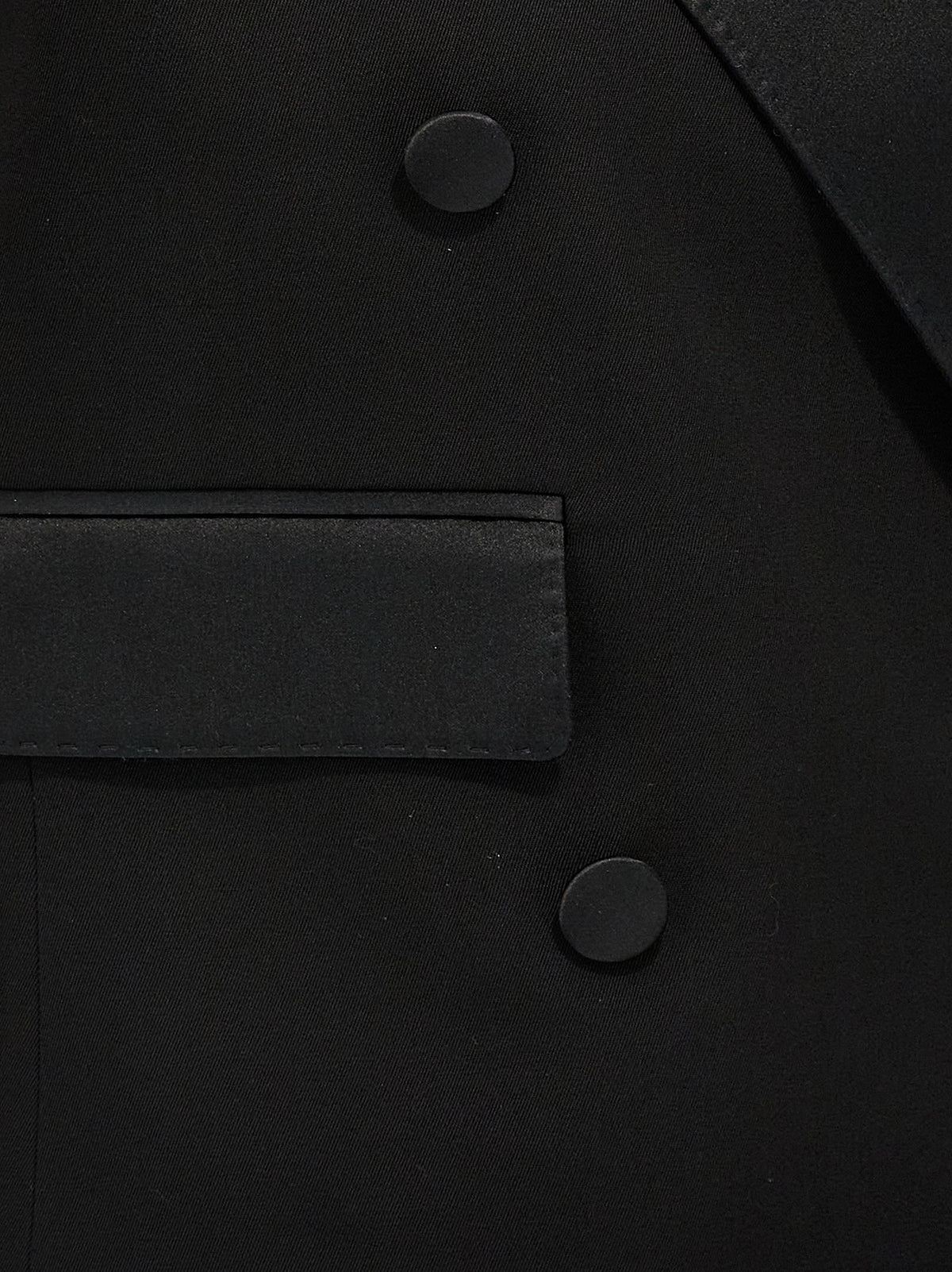 Dolce & Gabbana Schwarze ärmellose Seidenjacke