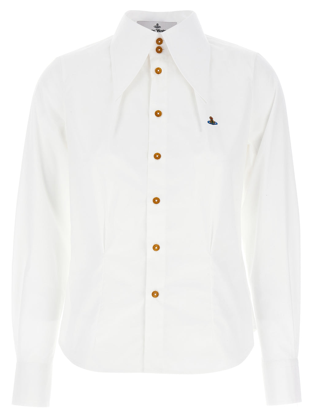 Vivienne Westwood Weiße Baumwollbluse