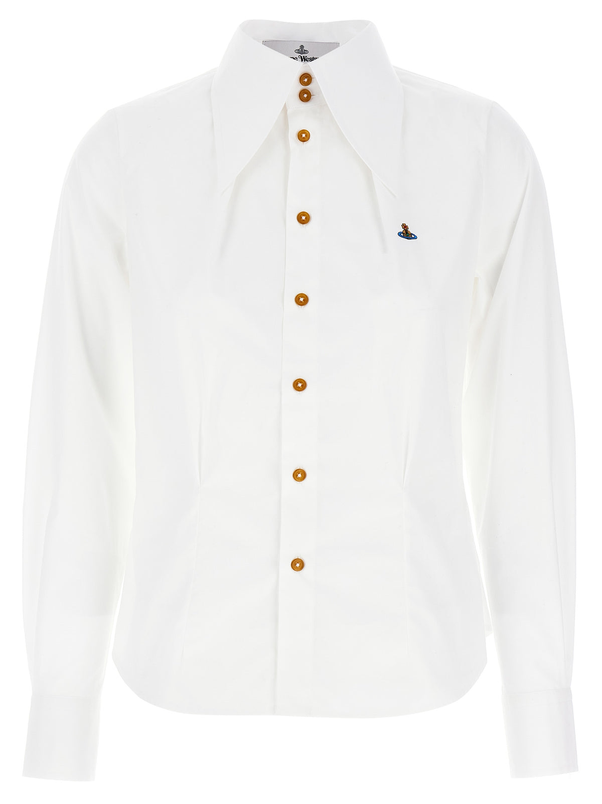 Vivienne Westwood Weiße Baumwollbluse