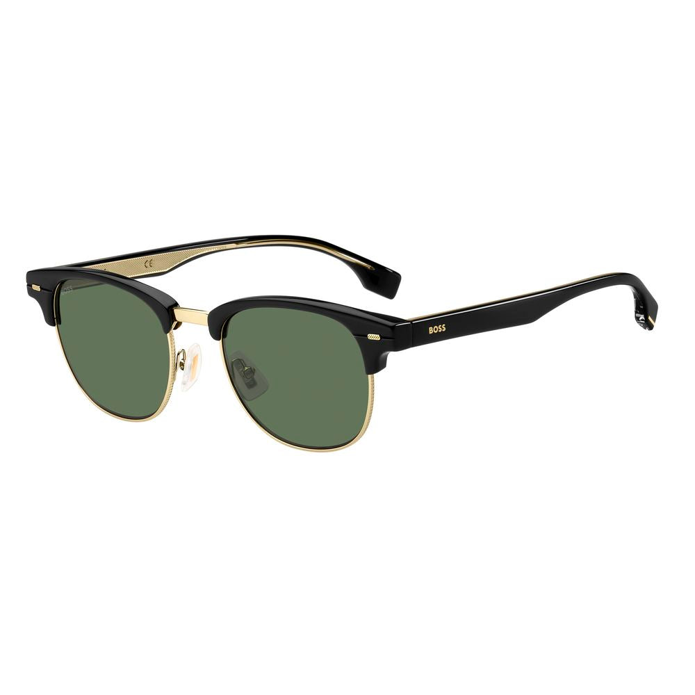 Hugo Boss Schwarze Sonnenbrille aus Metall