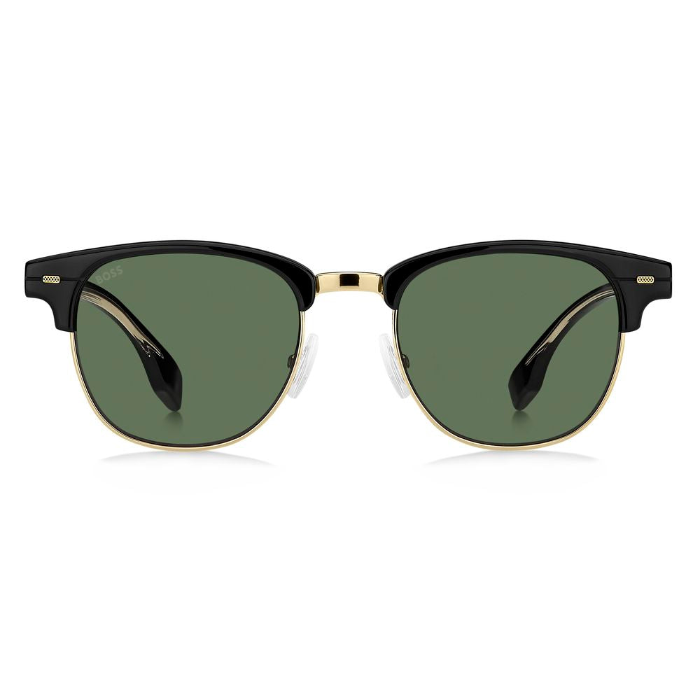 Hugo Boss Schwarze Sonnenbrille aus Metall