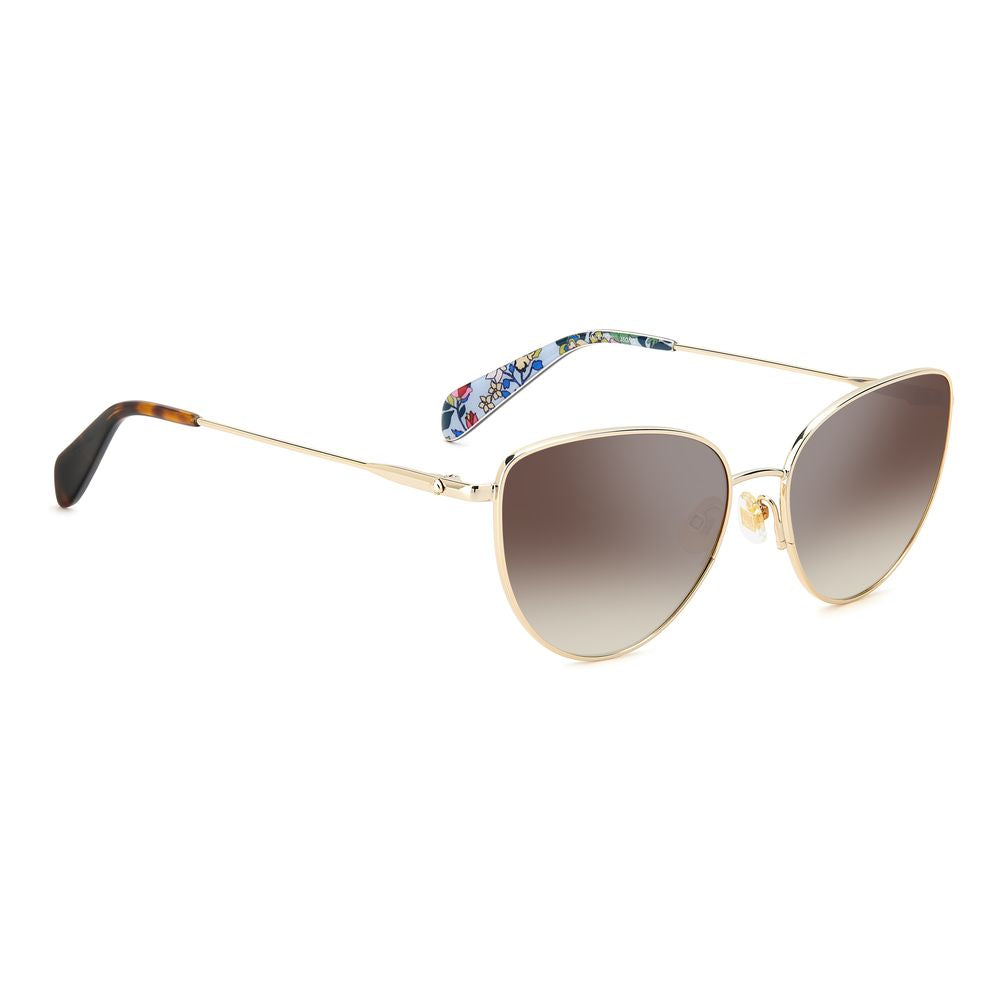 Kate Spade Sonnenbrille aus Goldmetall
