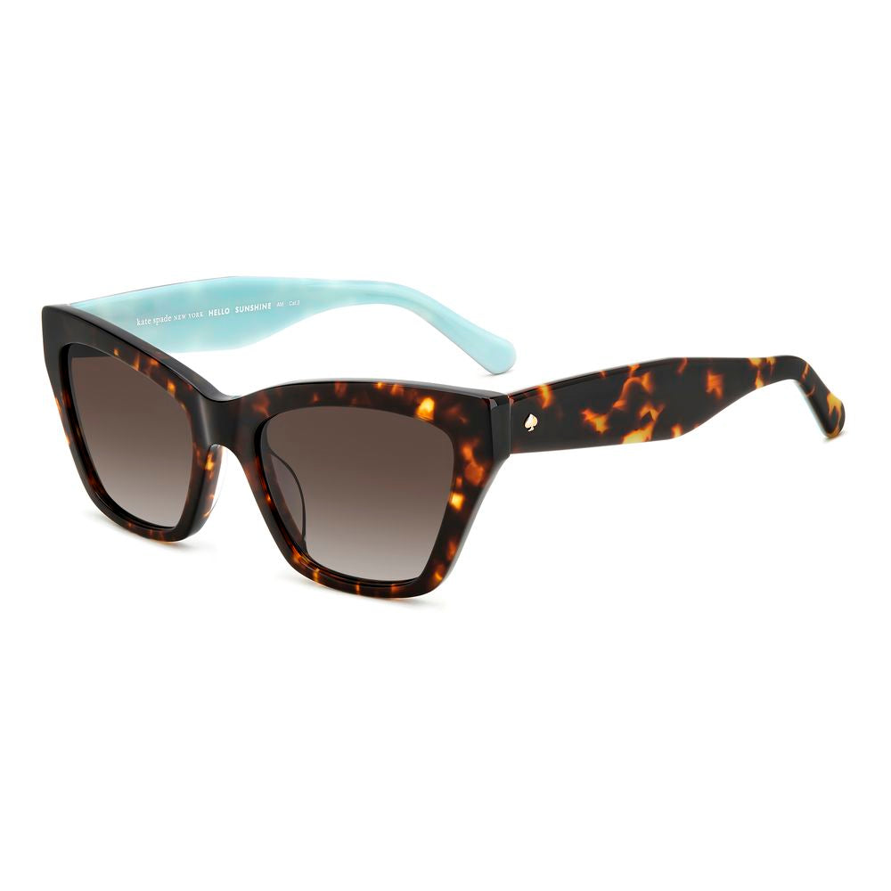 Kate Spade Braune Sonnenbrille aus Acetat