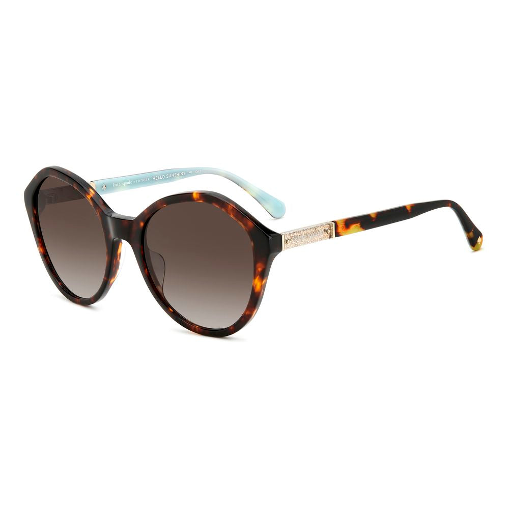 Kate Spade Braune Sonnenbrille aus Acetat