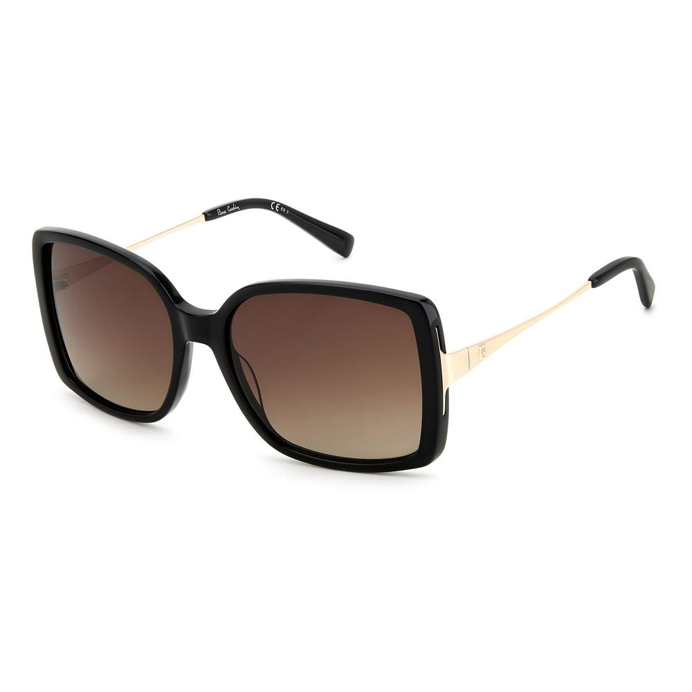 Pierre Cardin Schwarze Sonnenbrille aus Acetat