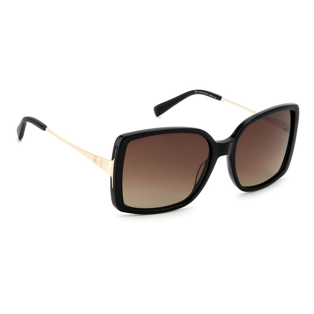 Pierre Cardin Schwarze Sonnenbrille aus Acetat