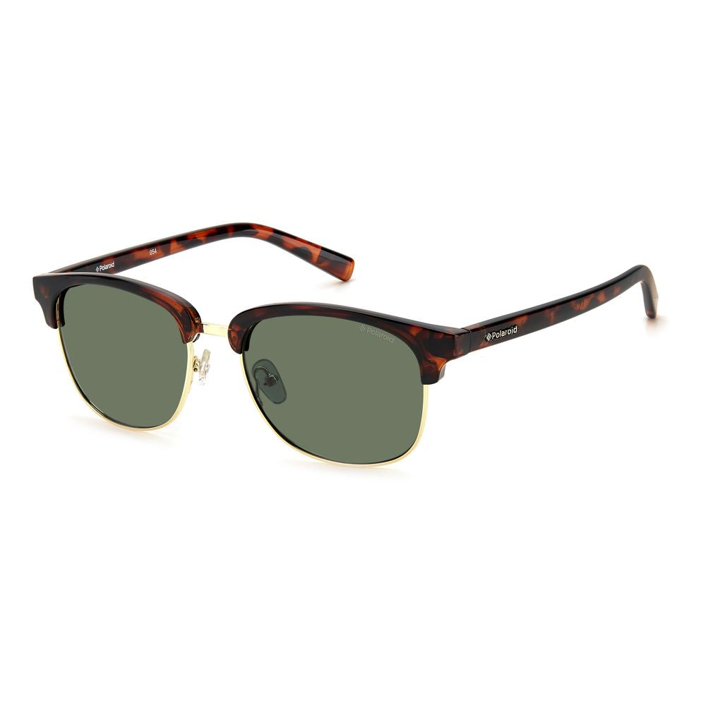 Polaroid Braune Sonnenbrille aus Metall